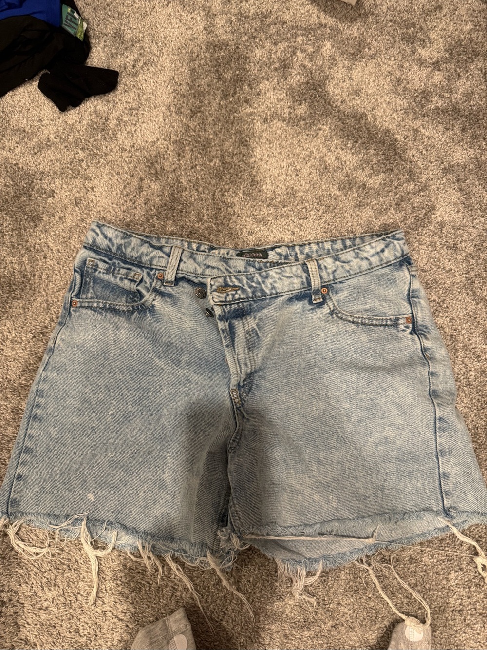 Denim shorts